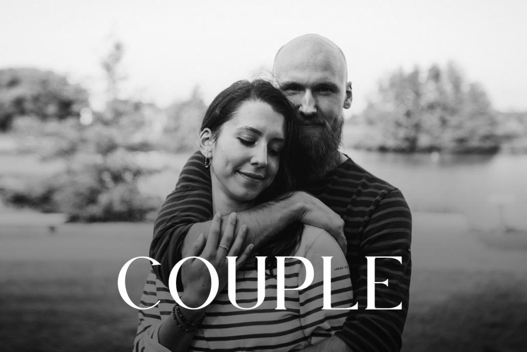 Couple photographie noir et blanc séance couple